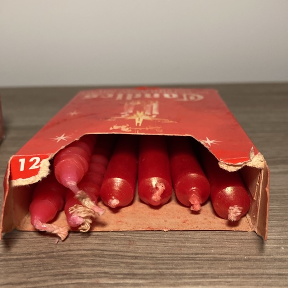 Candles for Swedish angel chimes and Christmas tree - Picture 9 of 14
